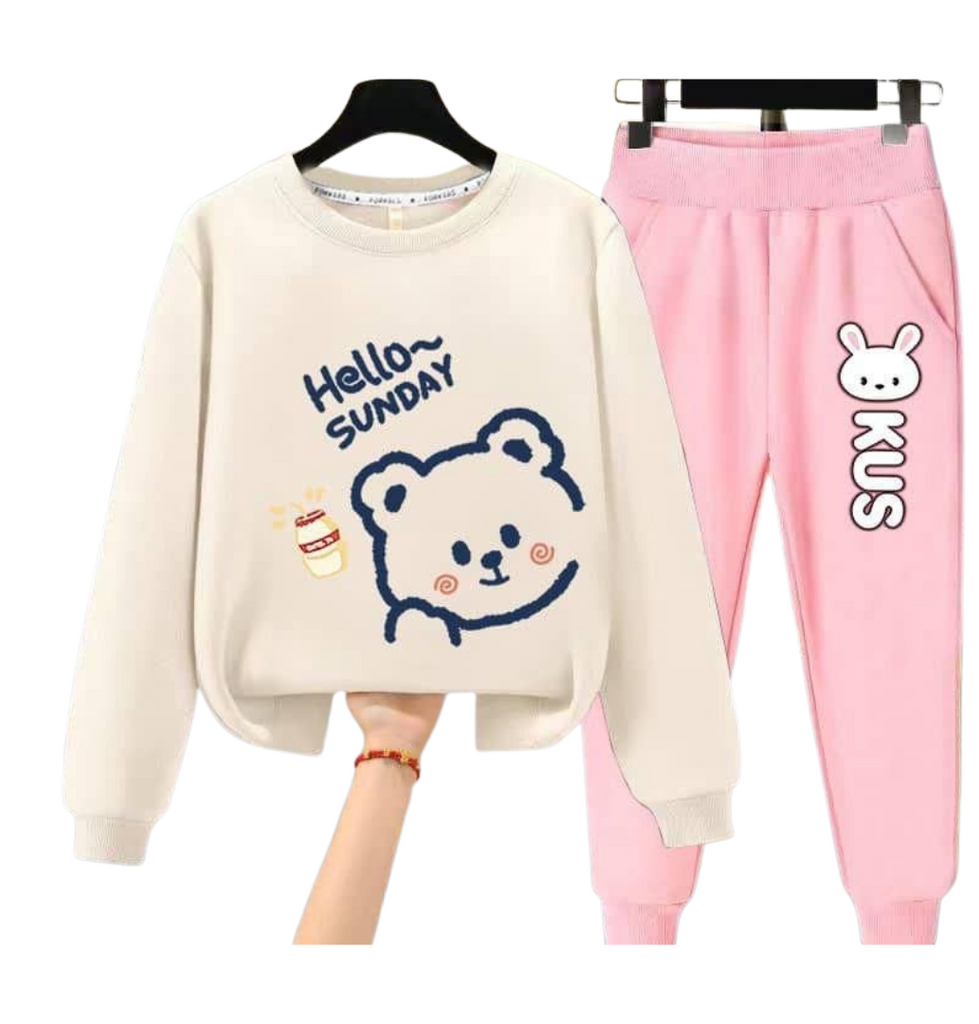 HELLO SUNDAY FLEECE TRACKSUIT