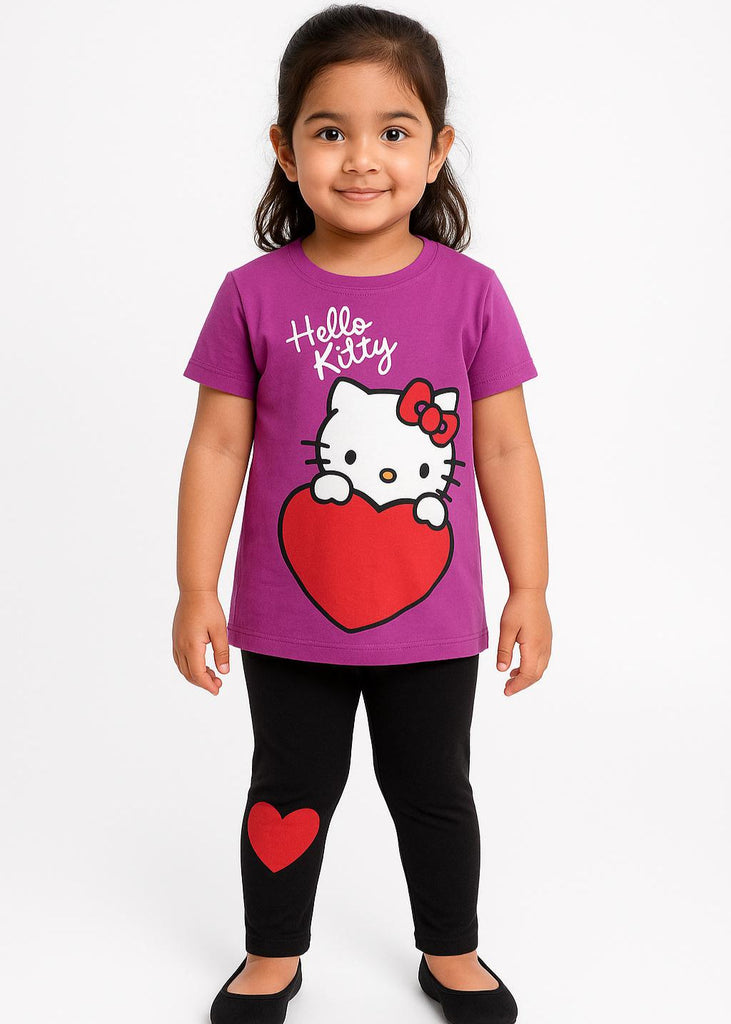 "Hello Kitty Heart Love Casual Suit
