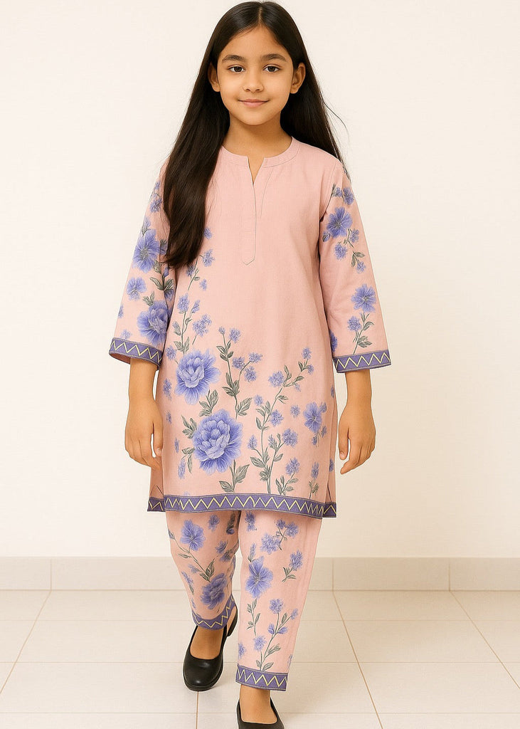 Lavender Bloom – Pink Floral Co-Ord Set